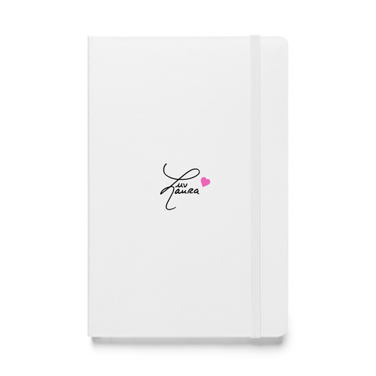 Hardcover bound notebook